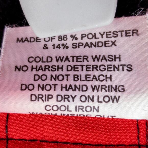 WarriorXGear Spartan Performance Cross-Training Shorts Men's 34x RED/Black Logo - Picture 7 of 11